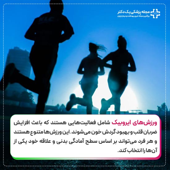 ورزش های ایروبیک