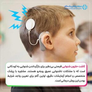 کاشت حلزون شنوایی