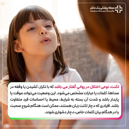 لکنت زبان چیست