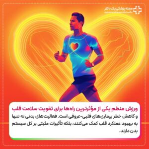 ورزش و سلامت قلب