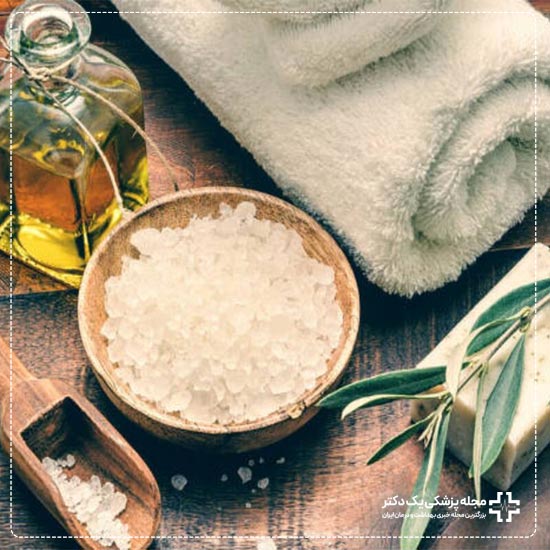 خواص نمک دریا برای زیبایی