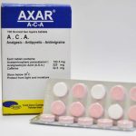 نحوه مصرف آکسار – آیا آکسار همان آسپرین است ؟  عوارض قرص آکسار – Axar – آ ث آ – ACA – آکا