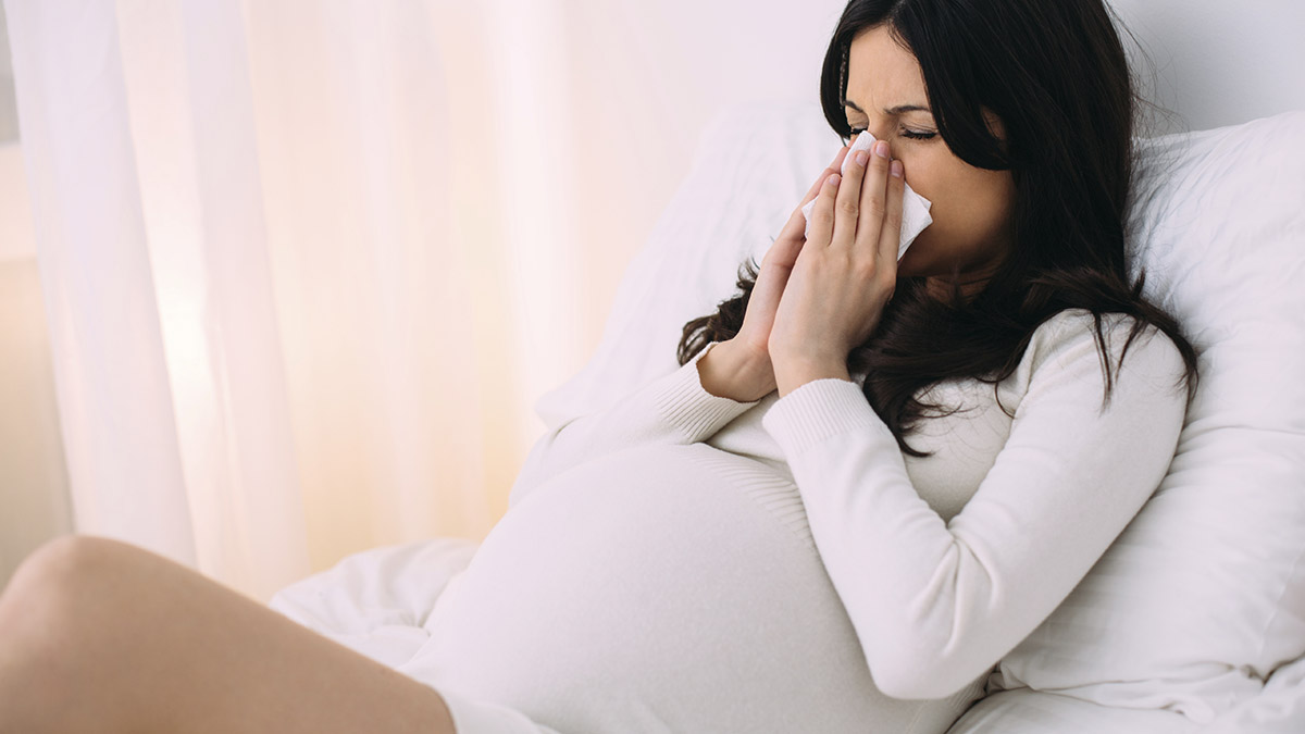 سرماخوردگی در بارداری و درمان آن